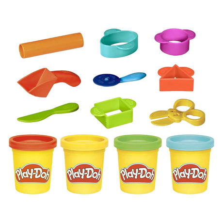Play-Doh-Starterset - Modelliermasse - inklusive 4 Tontöpfen