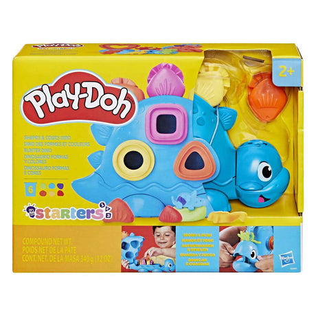 Play-doh shapes and colors dinosaur