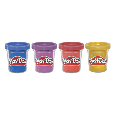 Play-Doh Metallic Shine - 4 tubs