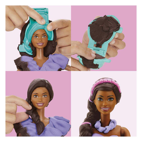 Play-doh barbie fashionista volániky - 2 hlinené hrnce