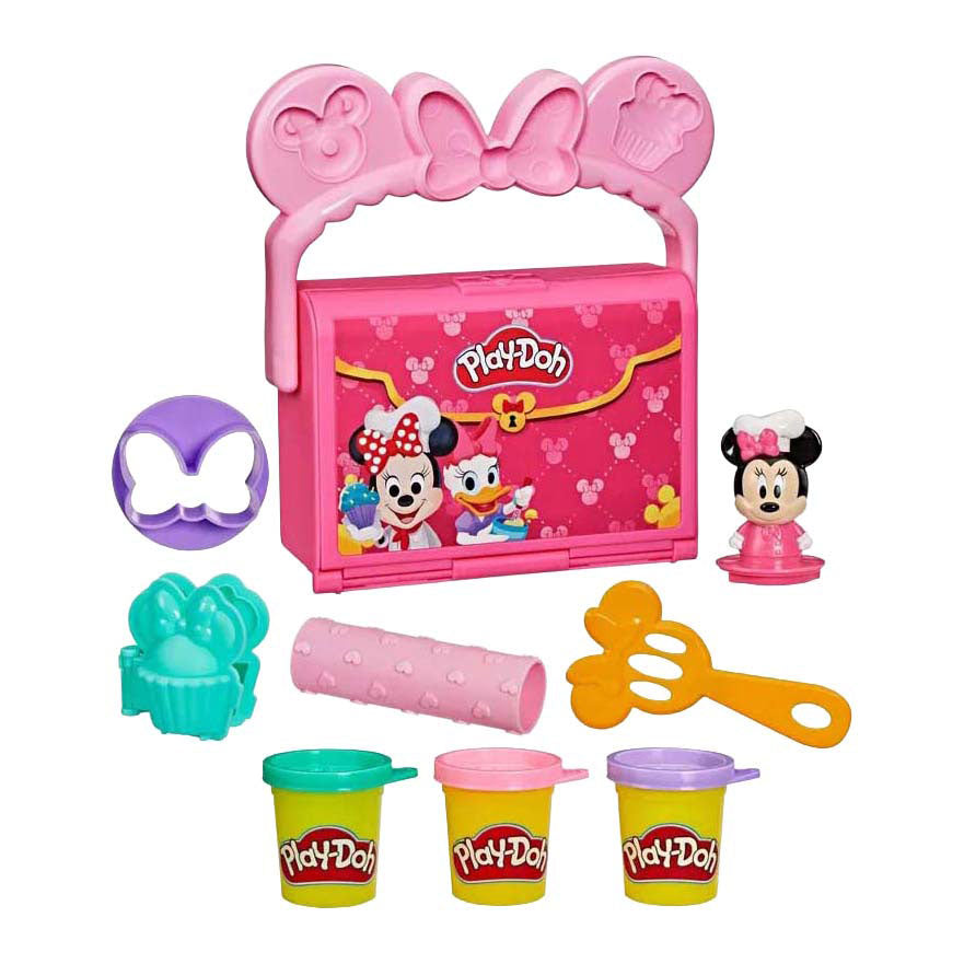 Play-doh disney junior bakery play set - 3 clay pots
