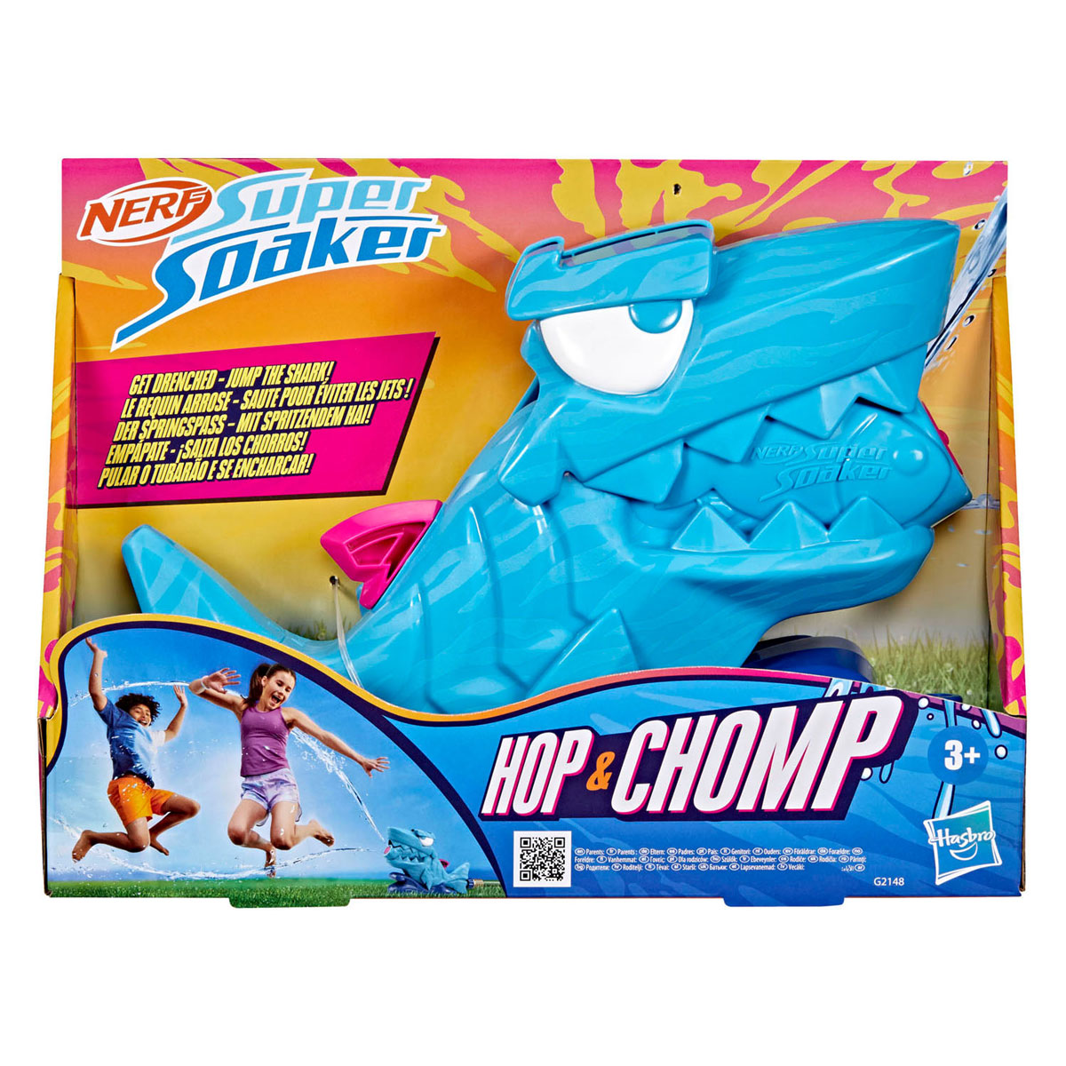 Super Soaker Nerf Hop and Chomp