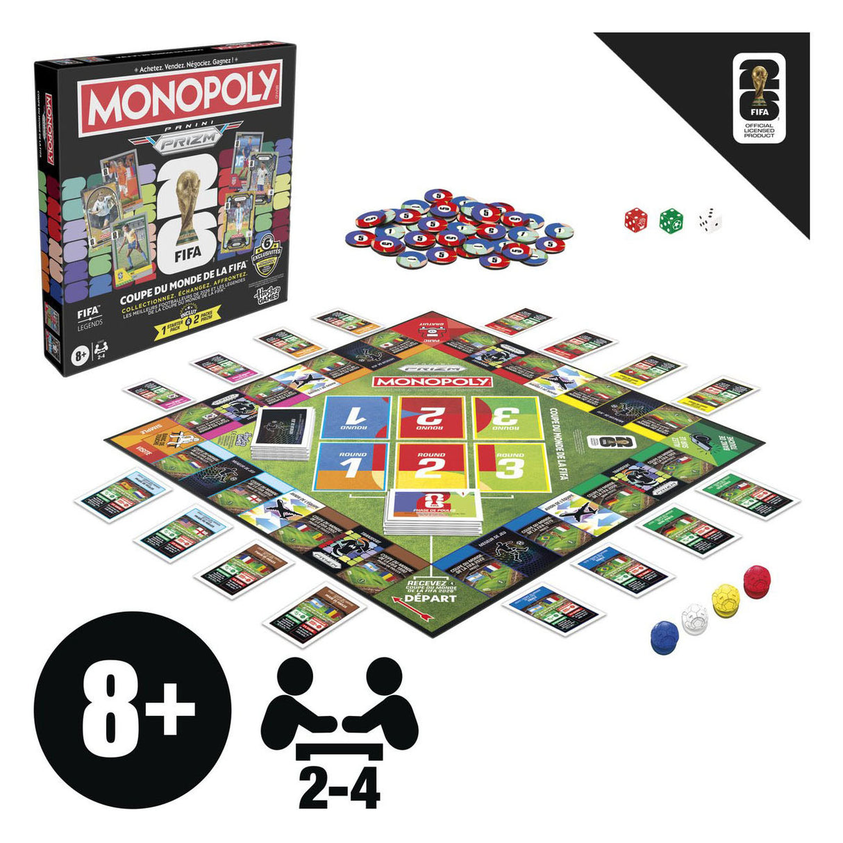 Hasbro Monopoly FIFA Edition - French version