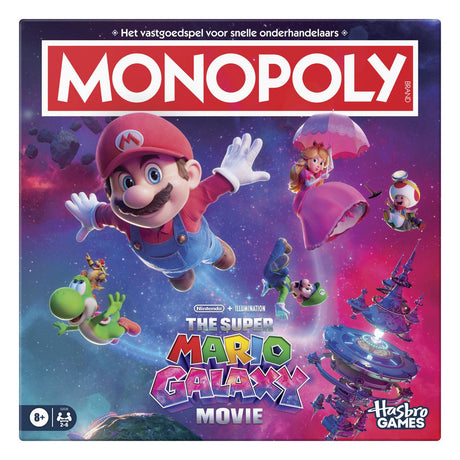 Hasbro monopoly: the super mario galaxy movie edition nl