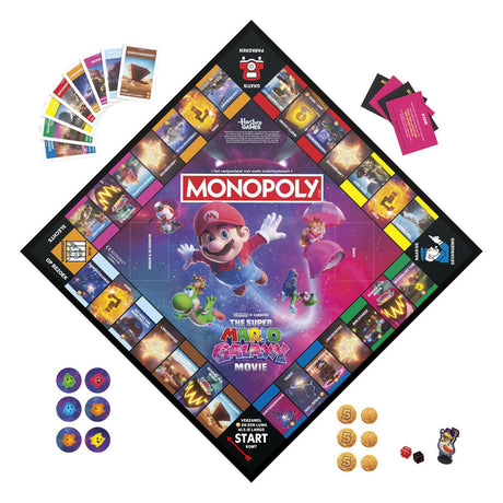 Hasbro monopoly: the super mario galaxy movie edition nl