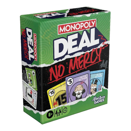 Hasbro Monopoly Deal No Mercy Card Game