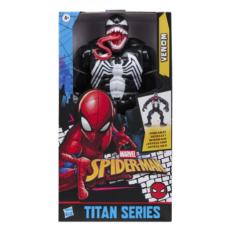 Hasbro marvel spider-man titan series venom playing figure