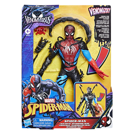Marvel spiderman venom vs liquid shifter figure