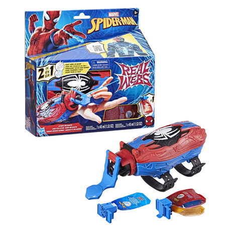 Marvel Spiderman Real Webs ultimate Web Blaster