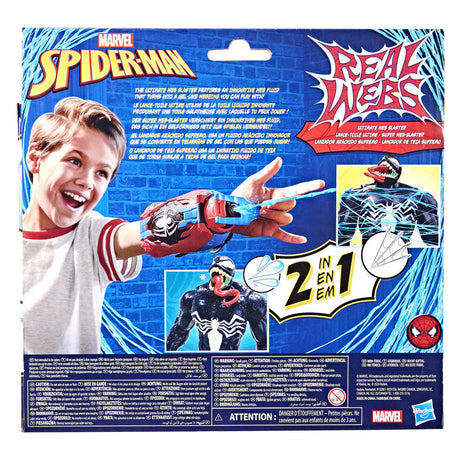 Marvel Spiderman Real Webs ultimate Web Blaster