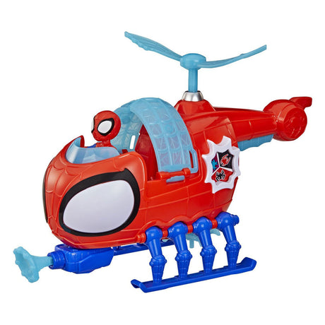 Hasbro spidey with spidey copter toy helicopter
