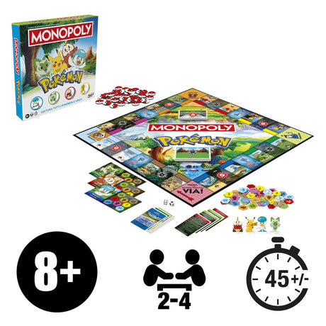Hasbro monopoly pokemon