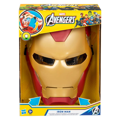 Marvel Avengers maska kostýmu iron man - zlatá