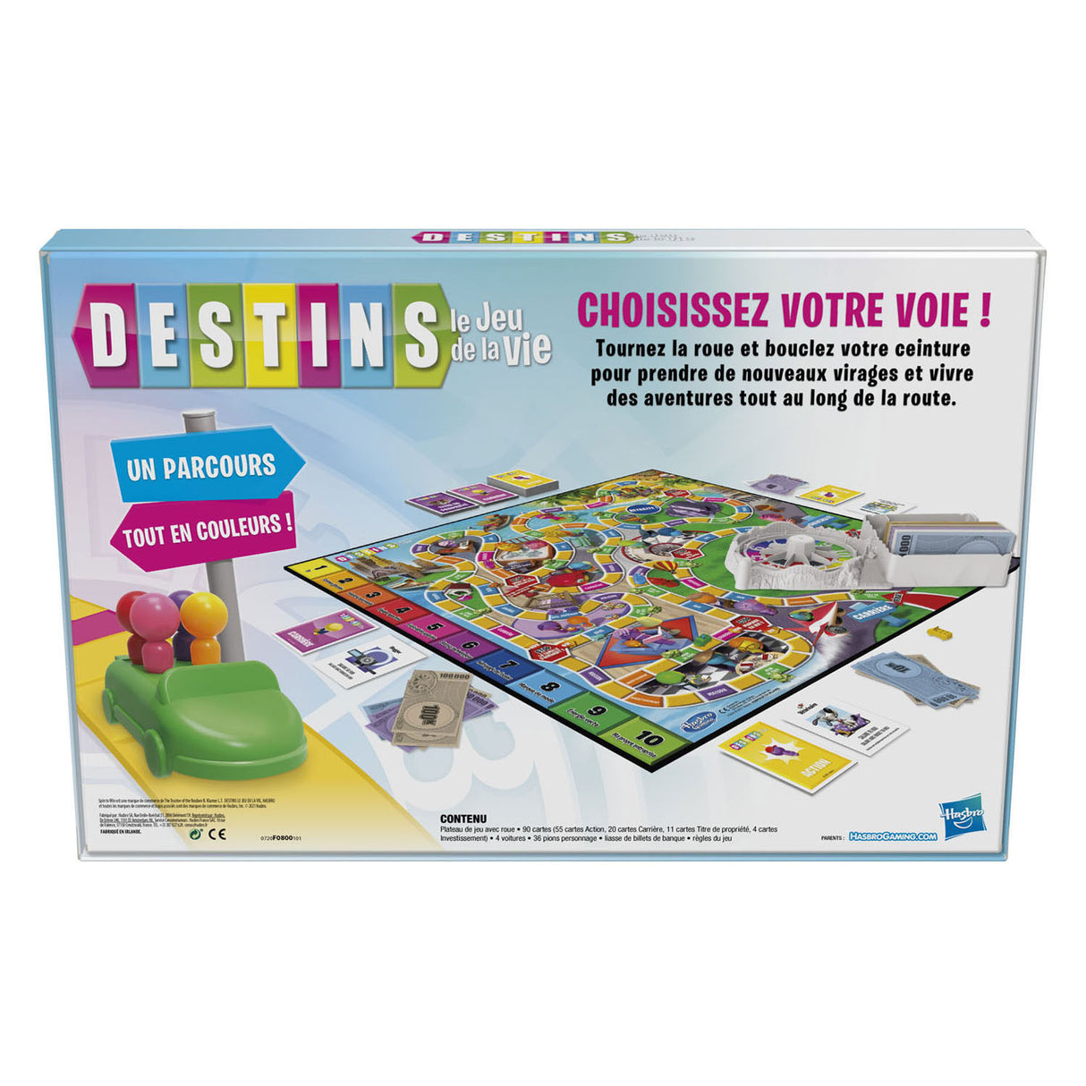 Hasbro levensweg brordspel fr
