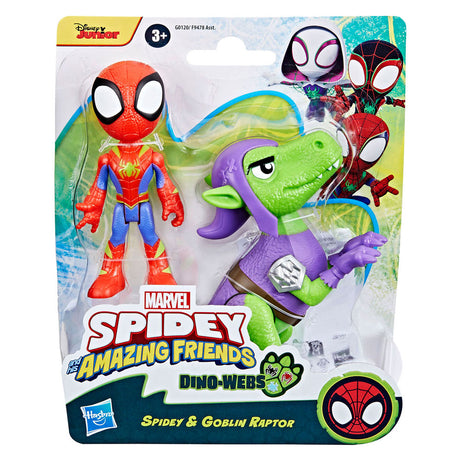 Hasbro spidey and his amazing friends hero dino webs speelfiguren