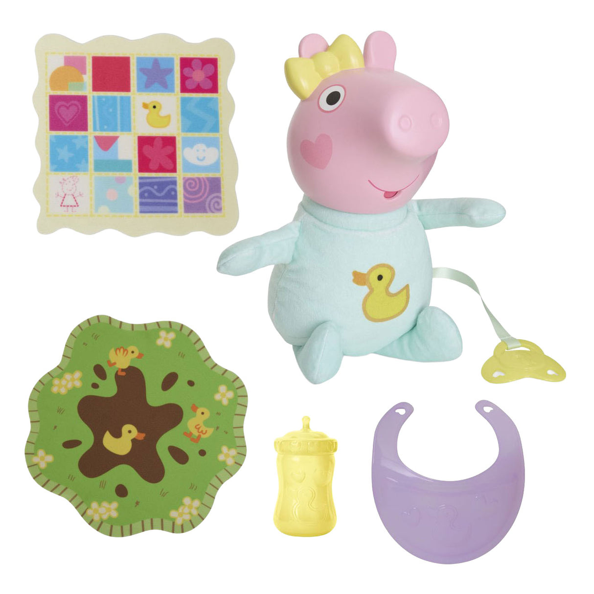 Peppa Pig grunhido e boneca fofinha