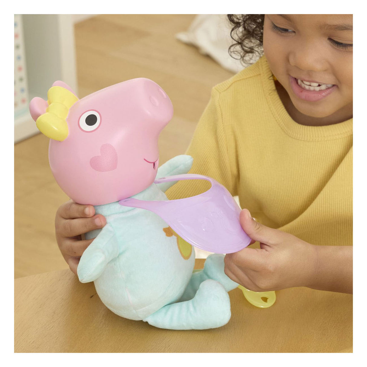 Peppa Pig grunhido e boneca fofinha