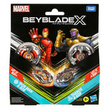 Beyblade x marvel thanos iron man