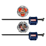 Beyblade x marvel thanos iron man