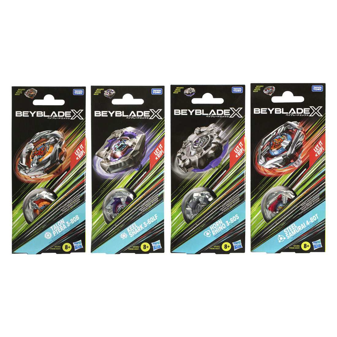 Hasbro beyblade x booster single top speeltol