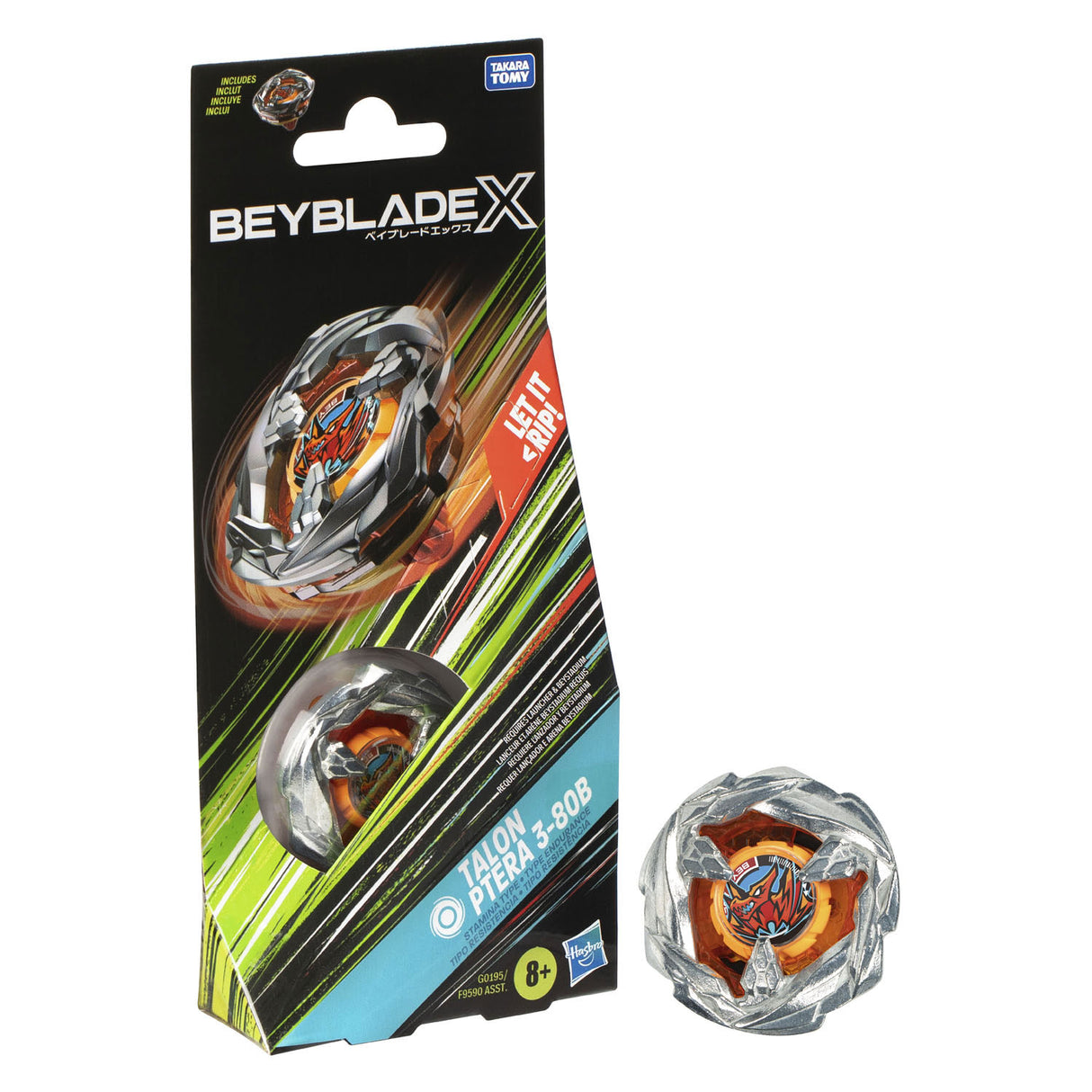 Hasbro beyblade x booster single top speeltol