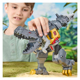 Transformers transfomers cyberworld chomp battle grimlock playing figure
