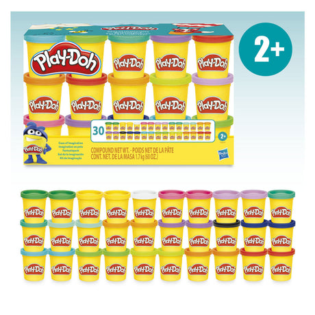 Play-doh fantasie set - 30 kleipotjes