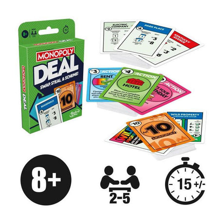 Hasbro monopoly deal kaartspel