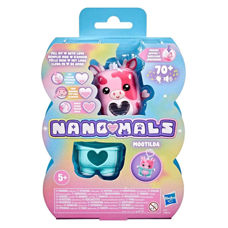 Hasbro nanomals mootilda de roze koe