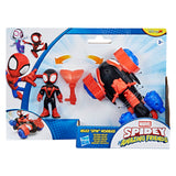 Marvel Spider e seus incríveis amigos Miles Morales Techno Racer