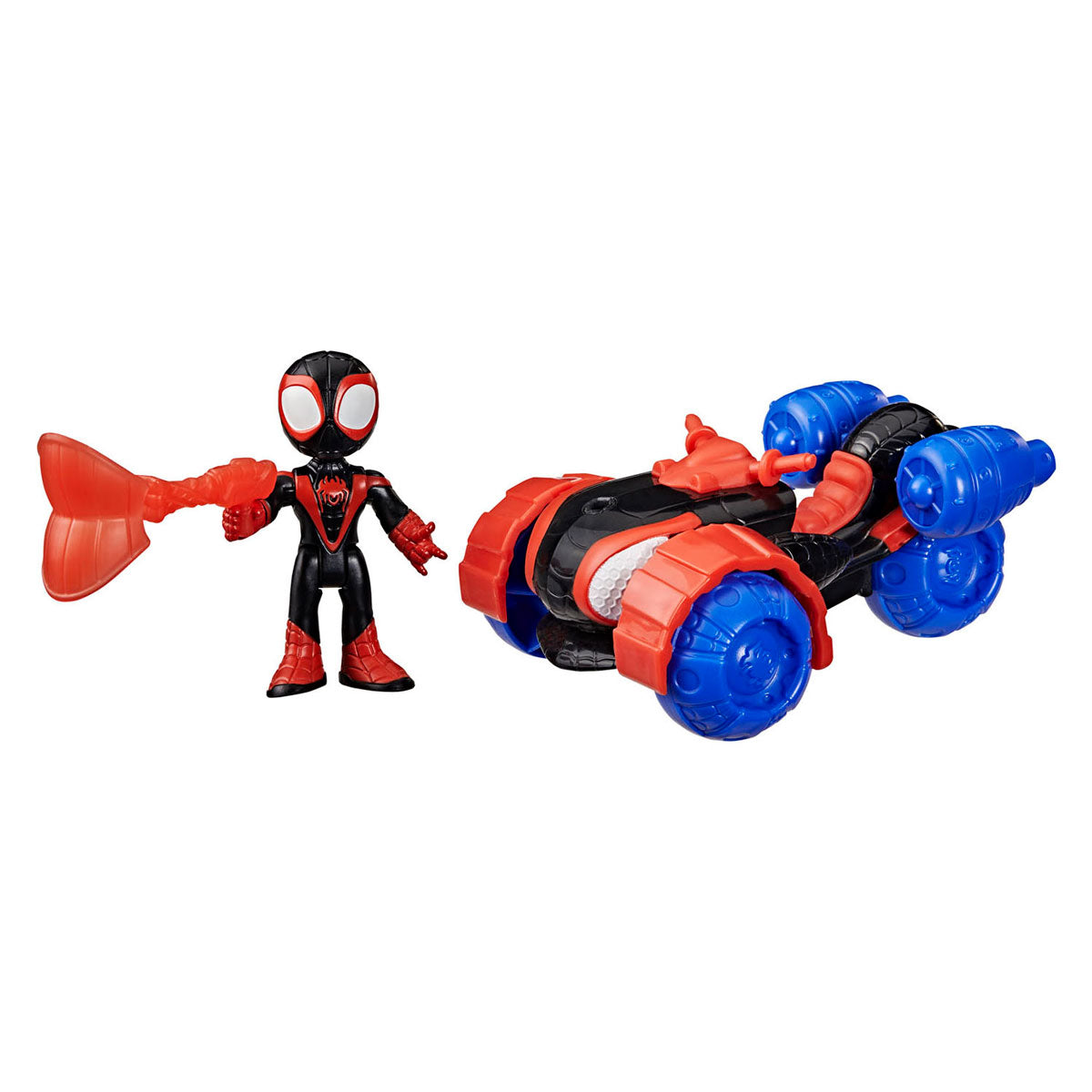 Marvel Spider e seus incríveis amigos Miles Morales Techno Racer
