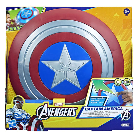 Hasbro marvel avengers captain america battle-react schild