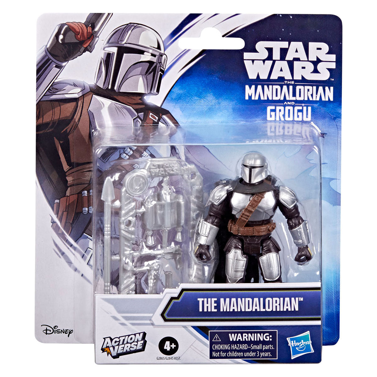 Star Wars Actionverse D'Mandalorian Action Figur 11cm