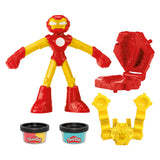 Play-doh marvel iron man blast launcher - 2 kleipotjes