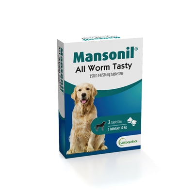 Mansonil dog all worm okusne tablete