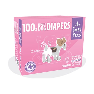 Easypets dog diapers female