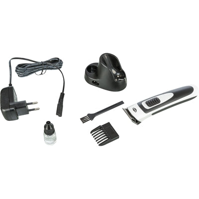 Trixie hair clipper set tr500 slim wireless white black