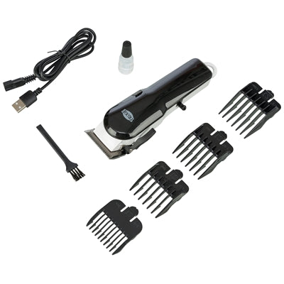 Trixie hair clipper set tr1200 cordless white black