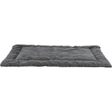 Trixie lounge mat jonna ribbed fabric dark gray