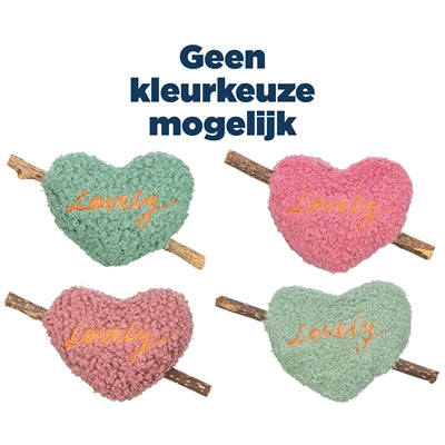 Trixie matatabi heart plush assorted