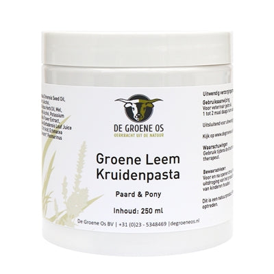 Die grüne Ochsengrünerde-Kräuterpaste