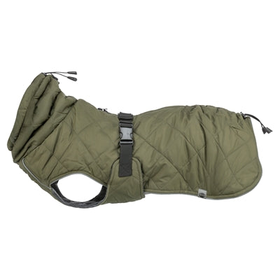 Trixie dog coat minot olive green