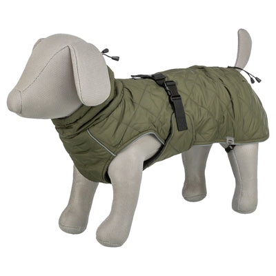 Trixie dog coat minot olive green