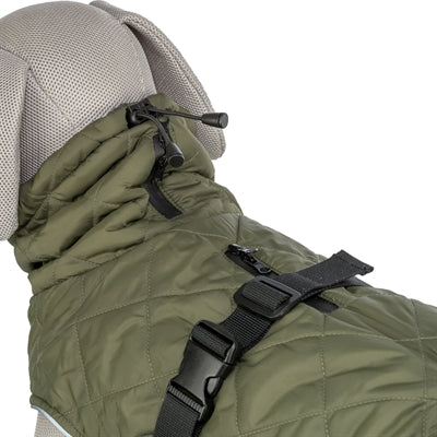 Trixie dog coat minot olive green
