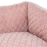 Trixie dog bed kaline mio angular gray old pink