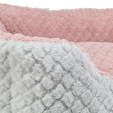 Trixie dog bed kaline mio angular gray old pink