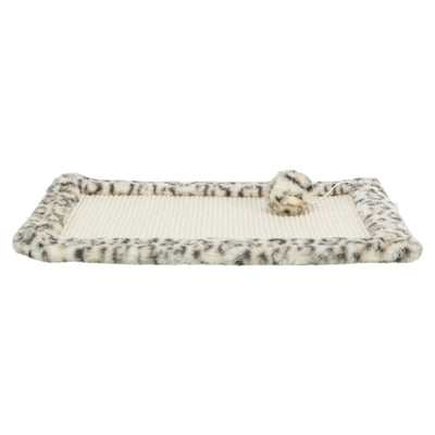 Trixie Scratching Mat Leo Leopard Print Creme