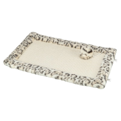 Trixie Scratching Mat Leo Leopard Print Creme