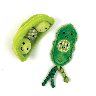 Happy pet tabby patch peas with catnip