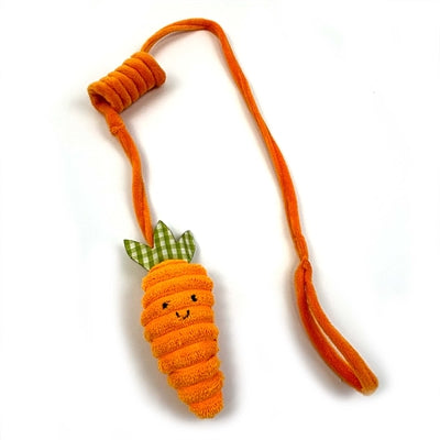 Happy pet tabby patch carrot bungee